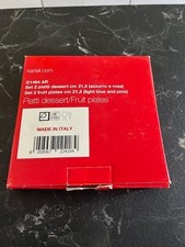 Set 2 piattini desser kartell in tavola