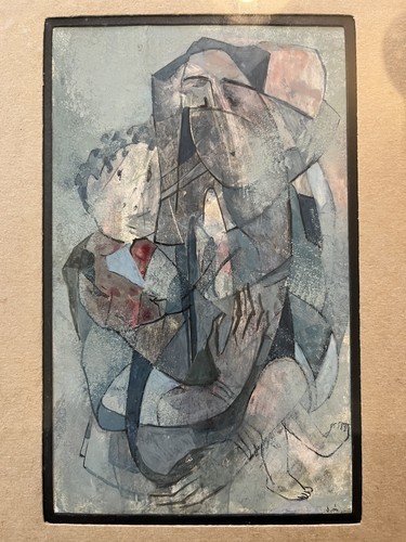 Quadro cubista moderno