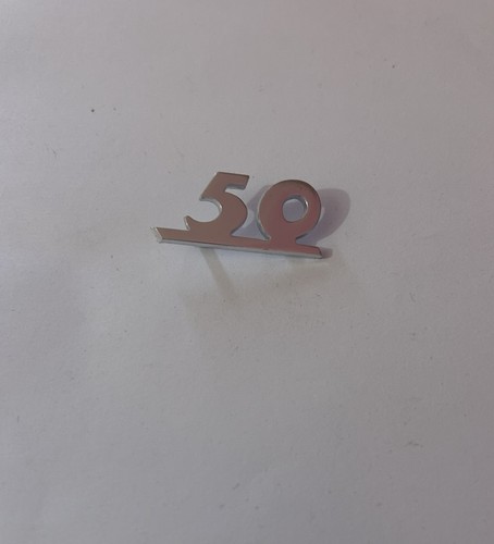 Targhetta per scudo - targhetta, "50"