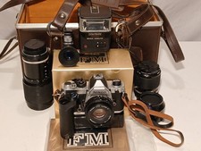 NIKON FM + 3 obiettivi Nikkor