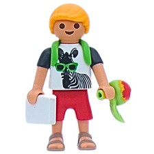 Playmobil figura bambino zaino