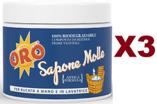 3 PZ ORO SAPONE MOLLE