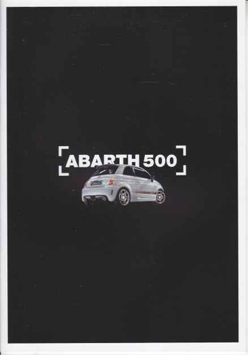 Catalogue brochure abarth - brochure, 500