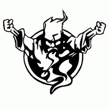 Thunderdome - Adesivo PreSpaziato - Black - 20cm