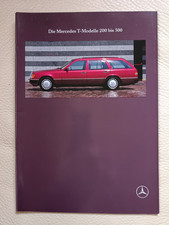 Brochure Mercedes T W124