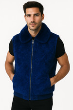 Gilet in vera pelliccia di
