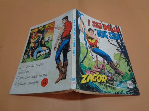 Zagor scritta rossa 69 - scritta, n°