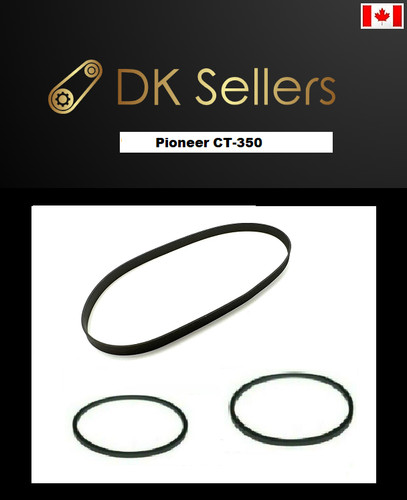 New belts for pioneer 350 - belts, ct-350