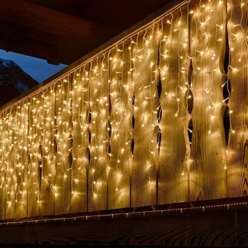 Luci natale tenda luminosa - tenda,