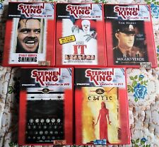 STEPHEN KING BESTSELLER IN DVD DeAGOSTINI x5 CARRIE IT SHINING MISERY...