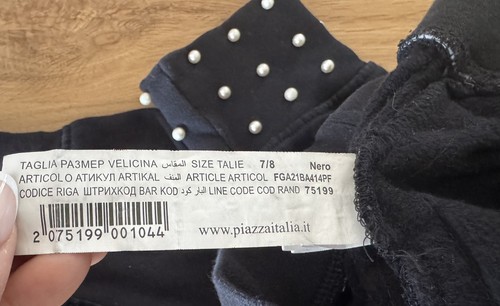 Pantaloni bambina piazza - pantaloni,
