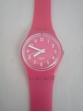 Swatch rosa doppio giro.