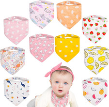 Bavaglini Neonati Bandana Con
