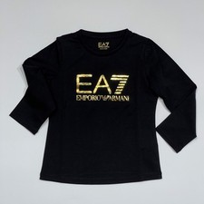 6KFT02 NERO T SHIRT EA7
