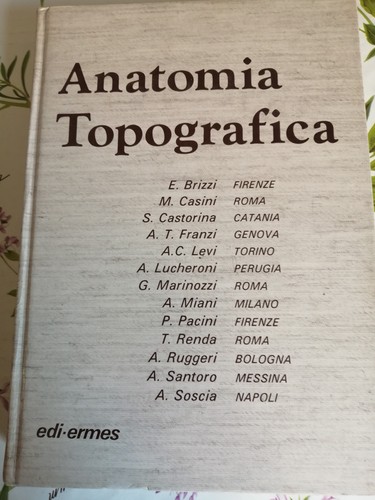 Anatomia topografica in - topografica,,