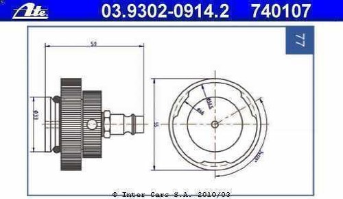 Nipplo spurgo sistema freno - nipplo,