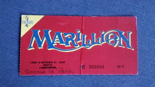 Ticket billet used place - billet,