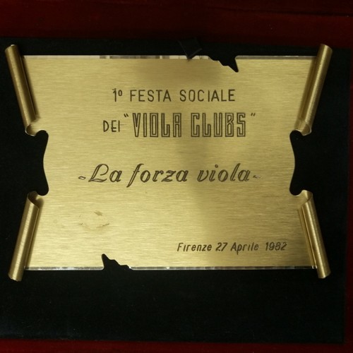 10059 targa commemorativa - targa, 1^