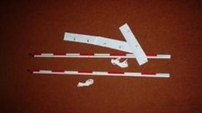(01) COPPIA ANTENNE PER RETI VOLLEY  + TASCHE PORTANTENNE