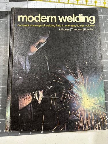 Modern welding 1970 - modern, by