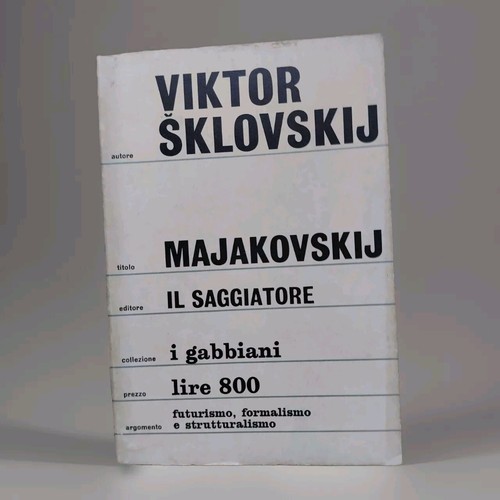 Sklovskij majakovskij - sklovskij,,