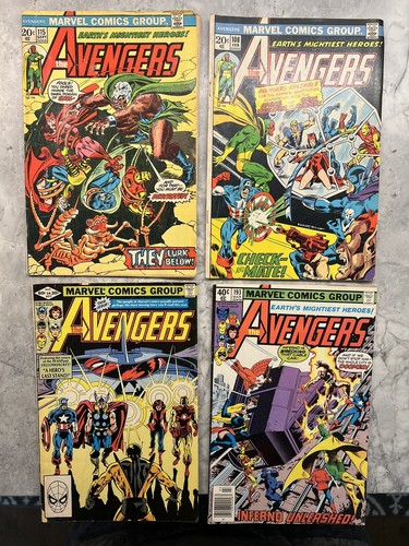 Avengers comic lot 1973 - avengers,