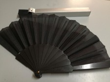 Ebay 50 VENTAGLI MATRIMONIO COLORE NERO