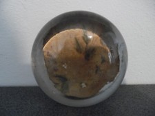 Antico Fermacarte Vetro Fiori