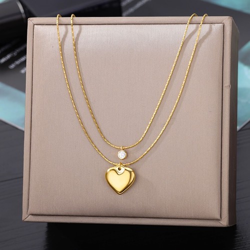Collana cuore donna catenina