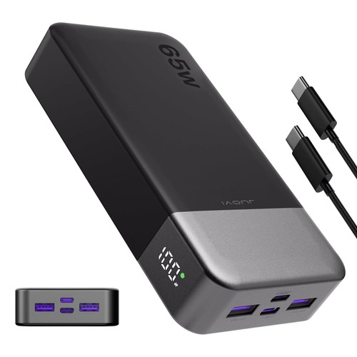 65w power bank 20000mah laptop - power,