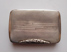 Portasigarette / portapillole vintage in argento 800