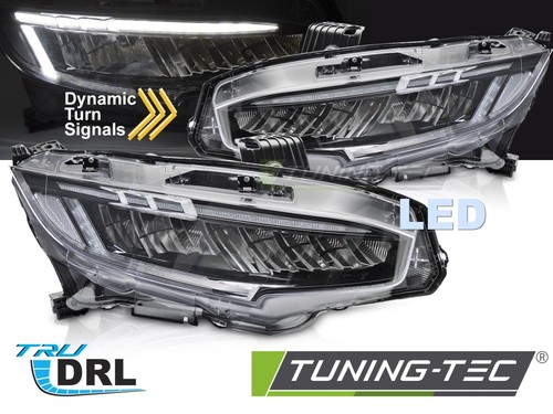 Coppia fanali fari full - full, led