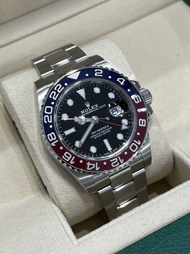 Rolex steel gmt master - rolex,