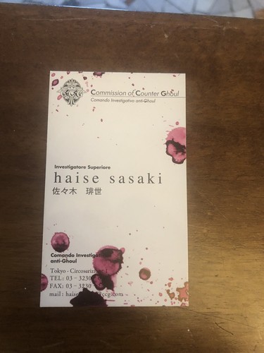 Tokyo ghoul haise sasaki - tokyo, re
