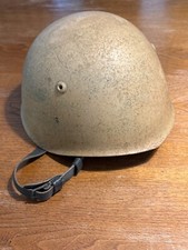 Elmo modello 1933 mimetico-giallo Tegia Marina- Regio Esercito-Coloniale IIGM