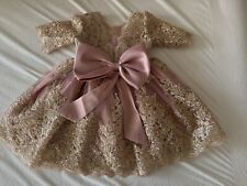 Vestito Battesimo Festa  Bambina 12/24 Mesi