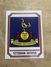 FIGURINA PANINI SPAGNA FUTBOL 89 BADGE TOTTENHAM HOTSPUR CON VELINA