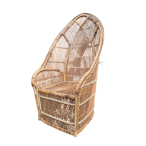 Sedia vintage vimini - sedia,
