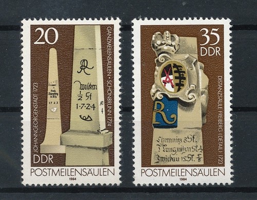 Ddr 1984 michel 2854 2855 - ddr,