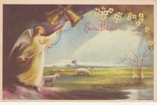 Cartolina augurali buona - cartolina,