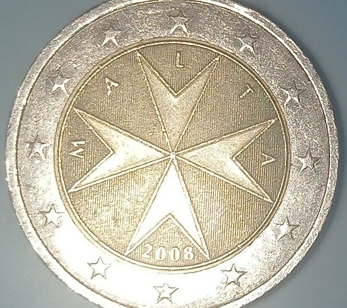 Una moneta del 2008 - È,