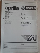 Aprilia Catalogo Ricambi Originale Tuareg Rally 250 85