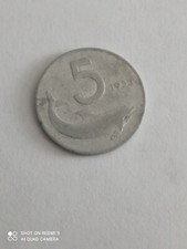 Moneta rara da 5 Lire Delfino