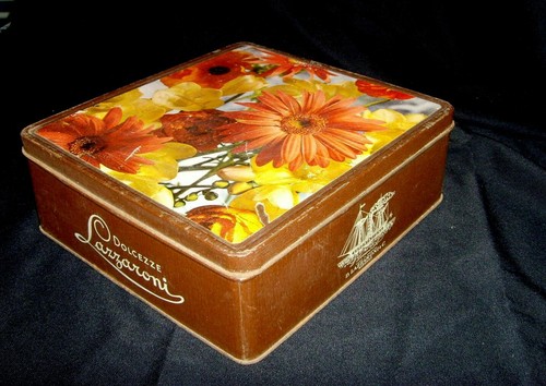 Scatola latta vintage - di,