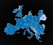 Mappa GPS Europa 2026 per