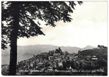 OLEVANO ROMANO-PANORAMA DA VILLA D'ANCONA GIA' MORFI'-viaggiata 1956