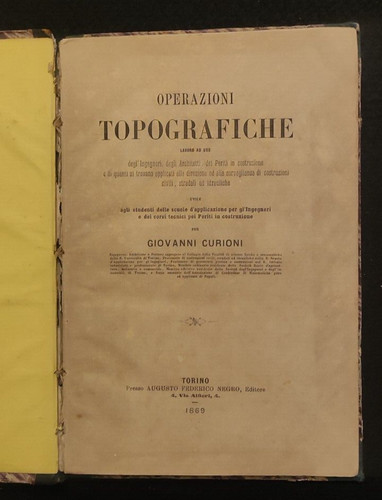 Operazioni topografiche - operazioni,