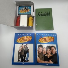 Seinfeld Promotional Gift Box w/ DVD Seasons & Novelty Inserts — Very Good