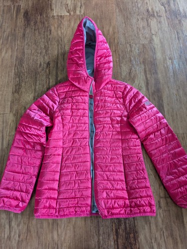Giacca vento imbottita rosa - giacca,