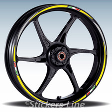Adesivi ruote moto strisce